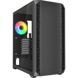Sharkoon AK2 RGB , Cajas de torre negro