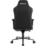 Sharkoon SKILLER SGS40 Fabric Asiento acolchado Respaldo acolchado, Asientos de juego negro, Asiento acolchado, Respaldo acolchado, Negro, Negro, Tela, Espuma, Tela, Espuma