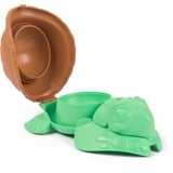 Spin Master Kinetic Sand, Project Planet Playa de las tortugas con 396 g de arena de juego, herramientas y moldes, materiales respetuosos con el medio ambiente, juguetes sensoriales para niños y niñas a partir de 3 años, Juego de arena 