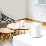 TP-Link DECO X60 Doble banda (2,4 GHz / 5 GHz) Wi-Fi 6 (802.11ax) Blanco 2 Interno, Enrutador de malla blanco, Blanco, Interno, Poder, Estado, 0 - 40 °C, -40 - 70 °C, 10 - 90%