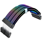 Thermaltake Mod ARGB Black Cable 24Pin, Administración de cables negro