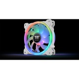 Thermaltake Ventilador de Radiador SWAFAN 14 RGB TT Premium Edition Blanco (Paquete de 3 ventiladores) blanco