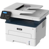 Xerox B225 A4 34 ppm Inalámbrica a doble cara Copia/impresión/escaneado PS3 PCL5e/6 ADF 2 bandejas Total 251 hojas, Impresora multifuncional gris/Azul, Laser, Impresión en blanco y negro, 1200 x 1200 DPI, A4, Impresión directa, Azul, Blanco