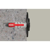 fischer Taco DuoPower 8x40 S, Pasador gris claro/Rojo