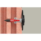 fischer Taco DuoPower 8x40 S, Pasador gris claro/Rojo
