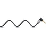 goobay 65278, Cable negro/Plateado