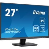 iiyama ProLite XU2793QSU-B7 pantalla para PC 68,6 cm (27") 2560 x 1440 Pixeles Quad HD LED Negro, Monitor LED negro (mate), 68,6 cm (27"), 2560 x 1440 Pixeles, Quad HD, LED, 1 ms, Negro