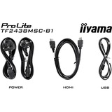 iiyama TF2438MSC-B1, Monitor LED negro