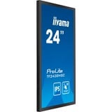 iiyama TF2438MSC-B1 pantalla de señalización Pizarra de caballete digital 60,5 cm (23.8") LED 600 cd / m² Full HD Negro Pantalla táctil, Monitor LED negro, Pizarra de caballete digital, 60,5 cm (23.8"), LED, 1920 x 1080 Pixeles