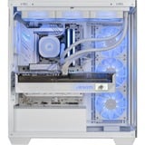 ALTERNATE ALT-ICUECS-INT-002, Gaming-PC blanco/Transparente
