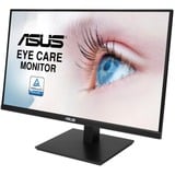 ASUS VA27AQSB 68,6 cm (27") 2560 x 1440 Pixeles Quad HD Negro, Monitor LED negro, 68,6 cm (27"), 2560 x 1440 Pixeles, Quad HD, 1 ms, Negro