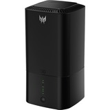 Acer Predator Connect X5 5G router inalámbrico Gigabit Ethernet Doble banda (2,4 GHz / 5 GHz) Negro Wi-Fi 6 (802.11ax), Doble banda (2,4 GHz / 5 GHz), Ethernet, 5G, 4G, Negro