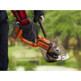 BLACK+DECKER Amoladora angular inalámbrica BCG720M1, 18Volt negro/Naranja