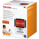 Beurer IL 60, Lámpara de infrarrojos blanco/Negro