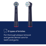 Beurer TB Cabezas de cepillo Sensitive Eco Green Planet, Cabezal de cepillo azul oscuro