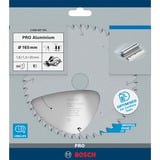 Bosch 2 608 837 763 hoja de sierra circular 16,5 cm 1 pieza(s) Aluminio, Metal no ferroso, 16,5 cm, 2 cm, 1,3 mm, 9500 RPM, 1,8 mm