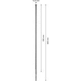 Bosch Expert Broca para martillo SDS plus-7X, Taladro Martillo perforador, Hammer drill bit, 1,2 cm, 600 mm, Concreto, Piedra, 55 cm