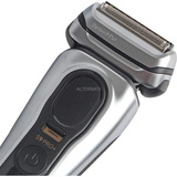 Braun Series 9 Pro+ 9577cc, Máquina de afeitar plateado/Negro
