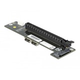 DeLOCK 64148 tarjeta y adaptador de interfaz Interno PCIe, Tarjeta de interfaz PCIe, Negro, Taiwán, 40 mm, 150 mm, 21 mm