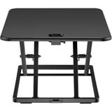 Digitus Soporte ergonómico para escritorio de pie/sentado, Ensayo negro