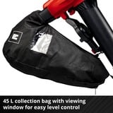 EINHELL GE-CL 36/230 Li E -Solo, Aspirador/soplador rojo/Negro, 5,75 kg, 502 mm, 292 mm, 380 mm