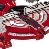 EINHELL TC-MS 216 5000 RPM, Sierras de corte a inglete y a bisel rojo/Negro, 5000 RPM, 12 cm, Corriente alterna, 220 - 240 V, 50 Hz, 364 mm