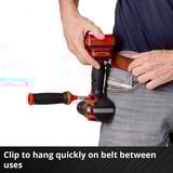 EINHELL Taladro atornillador percutor a batería Professional TP-CD 18/60 Li-i BL - Solo, 18Volt, Martillo atornillador rojo/Negro