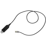 EPOS | Sennheiser Cable adaptador USB CEHS-CI 02, conector USB-A > conector RJ-45 negro