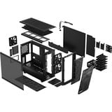 Fractal Design Meshify 2 Torre Negro, Cajas de torre negro, Torre, PC, Negro, ATX, EATX, micro ATX, Mini-ITX, Acero, Juego