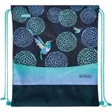 Herlitz SoftLight Plus Bloomy Birds, Cartera de escuela azul oscuro/Turquesa