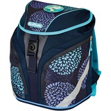 Herlitz SoftLight Plus Bloomy Birds, Cartera de escuela azul oscuro/Turquesa