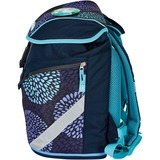 Herlitz SoftLight Plus Bloomy Birds, Cartera de escuela azul oscuro/Turquesa