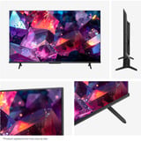 Hisense 43E7S PRO televisor Hi-QLED, TV QLED negro/Gris oscuro