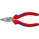 KNIPEX 0822145 alicate Alicates de punta fina, Alicates combi rojo/Azul, Alicates de punta fina, Metal, De plástico, Azul/Rojo, 14,5 cm, 145 g