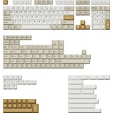 Keychron PBT-14, Cubierta de teclado blanco/Beige