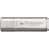 Kingston IronKey Locker+ 50 32 GB, Lápiz USB aluminio