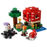 LEGO Minecraft 21179 La Casa-Champiñón, Juguete de Construcción para Niños, Juegos de construcción Juguete de Construcción para Niños, Juego de construcción, 8 año(s), Plástico, 272 pieza(s), 392 g
