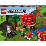 LEGO Minecraft 21179 La Casa-Champiñón, Juguete de Construcción para Niños, Juegos de construcción Juguete de Construcción para Niños, Juego de construcción, 8 año(s), Plástico, 272 pieza(s), 392 g