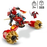 LEGO NINJAGO Moto-Meca de la Tormenta de Kai, Juegos de construcción Juego de construcción, 7 año(s), Plástico, 333 pieza(s), 556 g