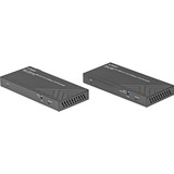 Lindy Extensor KVM HDBaseT Cat.6 150m, Alargador de HDMI negro