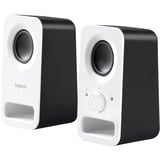 Logitech Z150 6 W Blanco Alámbrico, Altavoces de PC blanco, 2.0 canales, Alámbrico, 6 W, Blanco