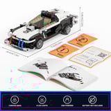 Lumibricks Cyberpunk Neoncity - Patrulla de policía, Juegos de construcción 