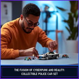 Lumibricks Cyberpunk Neoncity - Patrulla de policía, Juegos de construcción 