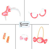 MGA Entertainment Rainbow High Creative Crystals Fashion Doll- Bella, Muñecos Rainbow High Creative Crystals Fashion Doll- Bella, Muñeca fashion, Femenino, 8 año(s), 280 mm, Multicolor