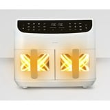 Medion Freidora de aire doble Life P20 MD11760 XXL, Freidora de aire caliente blanco