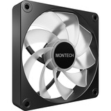 Montech GF120R V2 ARGB, Ventilador negro/blanco