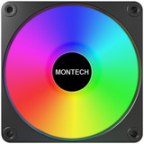 Montech GF120R V2 ARGB, Ventilador negro/blanco