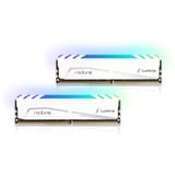 Mushkin Redline Lumina módulo de memoria 32 GB 2 x 16 GB DDR4 2666 MHz, Memoria RAM blanco, 32 GB, 2 x 16 GB, DDR4, 2666 MHz, 288-pin DIMM, Blanco