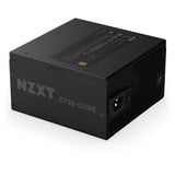 NZXT C750 GOLD CORE, Fuente de alimentación de PC negro