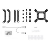 Ocypus Delta A40 Elite Dual Fan, Disipador de CPU blanco